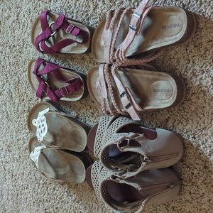 Maurice's Sandals Lot of 4